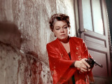 Simone Signoret: Le Chat, 1971 Photographic Print by Marcel Dole