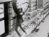 Harold Lloyd: Safety Last!, 1923 Fotografisk tryk Harold Lloyd: Safety Last!, 1923 Fotografisk tryk