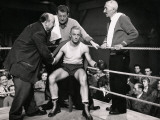 Jean Gabin, Roland Lesaffre and Marcel Carné: Líair De Paris, 1954 Photographic Print by  Limot