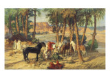 A Rest in the Shade Giclee Print by Frederick Arthur Bridgman