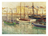 In the Harbour Giclee Print by Paul Mathieu