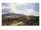 A Perthshire Moor Giclee Print by Sidney Richard Percy