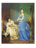 Preparing for the Party Giclée-Druck von Charles Edward Boutibonne