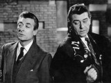Henri Guisol and Jean Servais: Meurtre En 45 Tours, 1959 Photographic Print by Marcel Dole