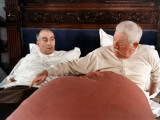 Louis de Funès et Jean Gabin : Le tatoué, 1968 Photographie par Marcel Dole