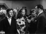 Léon Zitrone, Roger Dumas and Marie-José Nat: Rue Des Prairies, 1959 Photographic Print by Marcel Dole