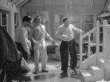 Jean Gabin, Charles Vanel and Raphael Medina: La Belle Équipe, 1936 Fotografie-Druck von  Limot