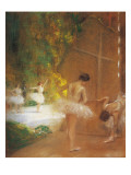 Ballerines reproduction procédé giclée par Henri Gervex