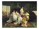 Afternoon Tea Giclee Print by Alexander Rossi