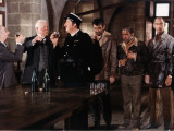 Louis de Funès, Jean Gabin et Pierre Tornade : Le Tatoué, 1968 Photographie par Marcel Dole