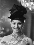 Sophia Loren in a Christian Dior dress Photographic Print by Luc Fournol