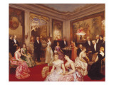 An Elegant Soiree Giclee Print by Horace De Callias