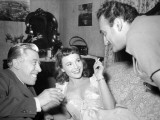 Henri Verneuil, Fernandel and Françoise Arnoul: Le Fruit Défendu, 1952 Photographic Print by  Limot