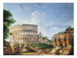 The Coliseum Giclee Print by Giovanni Paolo Pannini
