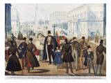 Winter Fashion Plate Lámina giclée por Anonymous Winter Fashion Plate Lámina giclée por Anonymous
