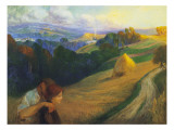 Love's Meandering Path Giclee Print by Michel Simonidi