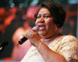 Aretha Franklin, Shirley Mae Owens, 2004, Detroit Jazz Festival, Detroit, Michigan Photographie