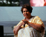 Aretha Franklin, Shirley Mae Owens, 2004, Detroit Jazz Festival, Detroit, Michigan Photographie