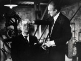 Jean Gabin and Jacques Castelot: Victor, 1951 Photographic Print by  Limot