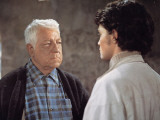 Jean Gabin and Marc Porel: La Horse, 1970 Photographic Print by Marcel Dole