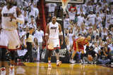 Chicago Bulls v Miami Heat - Game Three, Miami, FL - MAY 22: Chris Bosh Photographic Print by David Dow