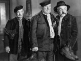 Jean Gabin, Pierre Fresnay et Noël-Noël : Les Vieux de la Vieille, 1960 Photographie par Marcel Dole