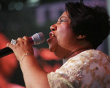Aretha Franklin, Shirley Mae Owens, 2004, Detroit Jazz Festival, Detroit, Michigan Photographie