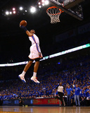 Dallas Mavericks v Oklahoma City Thunder - Game Four, Oklahoma City, OK - MAY 23: Russell Westbrook Photographic Print by Ronald Martinez