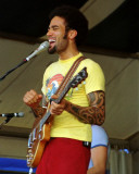 Ben Harper, Robert Jr. Whitall, 2003, NOJHF, New Orleans, Louisiana Fotografía