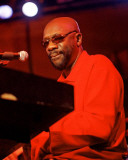 Isaac Hayes, Rick Kohlmeyer, 2000, Summerfest, Milwaukee, Wisconsin Photo
