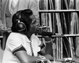 James Brown, Thomas Weschler, 1980, WABX Radio, Detroit, Michigan Photographie