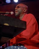 Isaac Hayes, Rick Kohlmeyer, 2000, Summerfest, Milwaukee, Wisconsin Photo