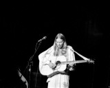 Joni Mitchell, John Rockwood, 1975, Detroit, Michigan Fotografía