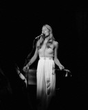 Joni Mitchell, John Rockwood, 1975, Detroit, Michigan Fotografía