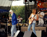 Edgar Winter, Mark Honickel, 2000, Biker Music Festival, Big Boulder Lake, Pennsylvania Photo