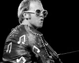 Elton John, Gary Smaby, 1973, Minneapolis, Minnesota Photo