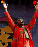 Jimmy Cliff, Robert Jr. Whitall, 2000, NOJHF, New Orleans, Louisiana Photo