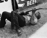 Eddie Kirkland, John Rockwood, 1990 Photo