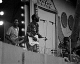 Curtis Mayfield, Rich Zimmermann, 1973, Summerfest, Milwaukee, Wisconsin Photo