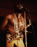 Isaac Hayes, Rich Zimmermann, 1973, Summerfest, Milwaukee, Wisconsin Photographie