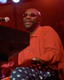 Isaac Hayes, Rick Kohlmeyer, 2000, Summerfest, Milwaukee, Wisconsin Photo