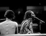 Stevie Wonder, Larry Kaplan, 1981, Michigan Photo