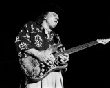 Stevie Ray Vaughan, John Rockwood, 1984, Toledo Zoo, Toledo, Ohio Photo