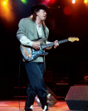 Stevie Ray Vaughan, Steve Galli, 1990, Pine Knob, Clarkston, Michigan Photo