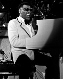Ray Charles, Charlie Auringer, 1973, Ann Arbor Blues Festival, Ann Arbor, Michigan Fotografía