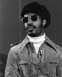 Stevie Wonder, Charlie Auringer, 1974, Detroit, Michigan Photo