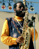 Ornette Coleman, Charlie Auringer, 1973, Ann Arbor Blues Festival, Ann Arbor, Michigan Photo