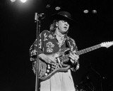 Stevie Ray Vaughan, John Rockwood, 1984, Toledo Zoo, Toledo, Ohio Photo