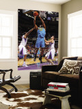New Orleans Hornets v Sacramento Kings: DJ Mbenga Wall Mural by Rocky Widner