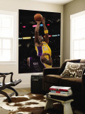 Sacramento Kings v Los Angeles Lakers: Kobe Bryant and Luther Head Wall Mural by Jeff Gross
